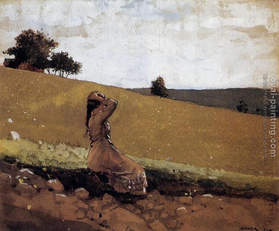 Winslow Homer : The Green Hill